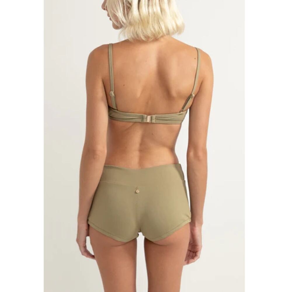 Rhythm Sage Bonsai Rib Crop Top Size XS - Picture 8 of 9